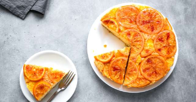 Tort-prajitura cu portocale si scortisoara. Incredibil de delicios si usor de facut