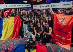 România, campioană mondială la Campionatul Mondial de Robotică FIRST