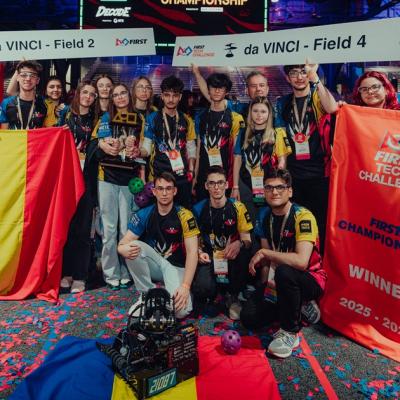 România, campioană mondială pentru a treia oară la Campionatul Mondial de Robotică FIRST