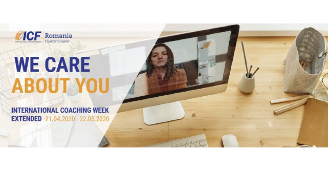 Coaching pro-bono pentru mediul de business și cadrele medicale: WE CARE ABOUT YOU