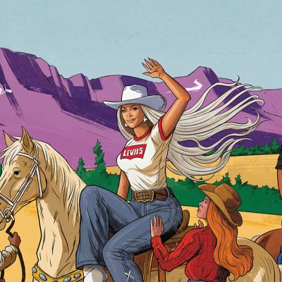 Vă prezentăm colecția de tricouri BEYONCÉ X LEVI’S: primele produse REIIMAGINE create în colaborare