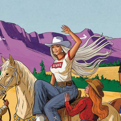 Vă prezentăm colecția de tricouri BEYONCÉ X LEVI’S: primele produse REIIMAGINE create în colaborare