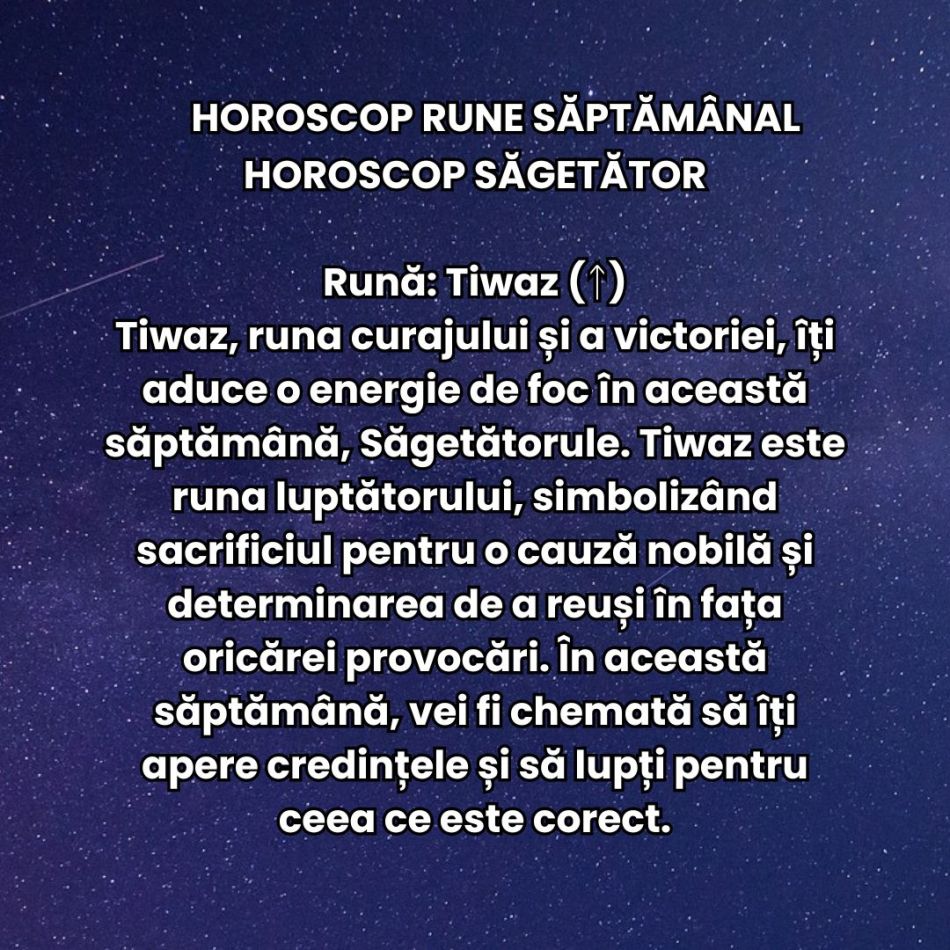 Horoscop Rune săptămâna 7-13 octombrie 2024: Unde îți vei îndrepta atenția?