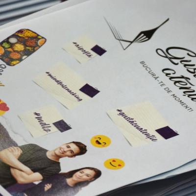 A treia ediție a programului Gustă cu atenție. Bucură-te de moment la final