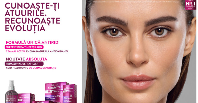 Farmec relansează cea mai performantă gamă din portofoliu - Gerovital H3 Evolution