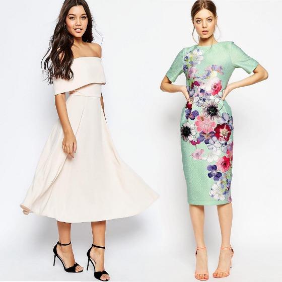 Ne place rochia midi in orice combinatie!