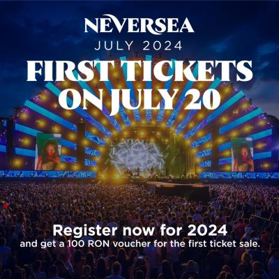 Începând de joi, 20 iulie 2023, vor fi puse în vânzare primele abonamente de festival pentru a șasea ediție NEVERSEA