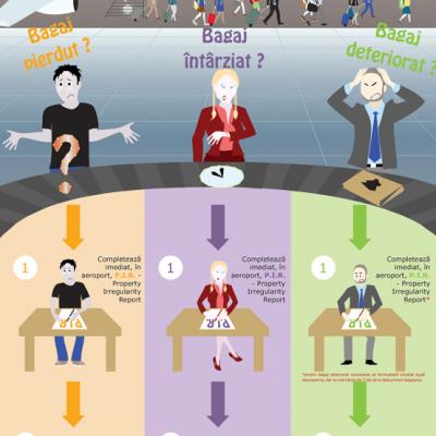 Ce trebuie facut daca bagajul tau a fost pierdut, a intarziat sau a fost deteriorat sau distrus?