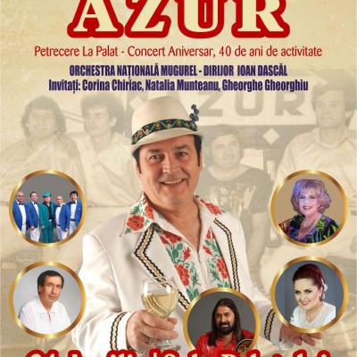 Corina Chiric, invitatul-special și amfitrionul Concertului AZUR – Petrecere la Palat 