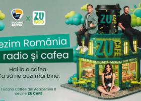Radio ZU transformă Tucano Coffee - Academiei în ZU CAFE. Între 2 și 6 martie, radioul se mută în mijlocul orașului