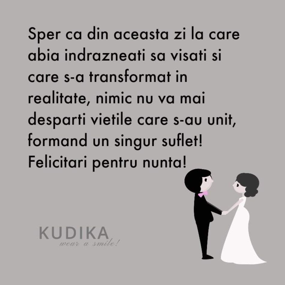 Felicitare nunta