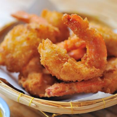 Reteta lui Jamie: Creveti uriasi aromati