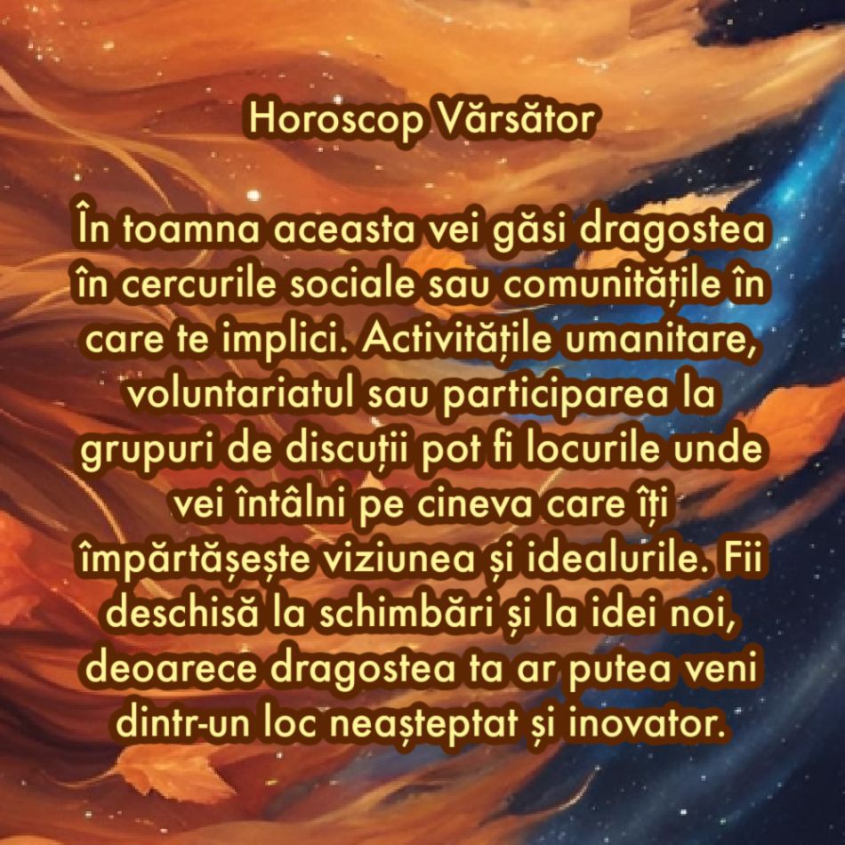 Horoscop: Unde găsești dragostea în toamna anului 2024 în funcție de zodia ta?