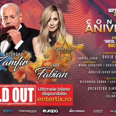 O săptămână până la concertul aniversar Gheorghe Zamfir și 80% dintre bilete SOLD OUT