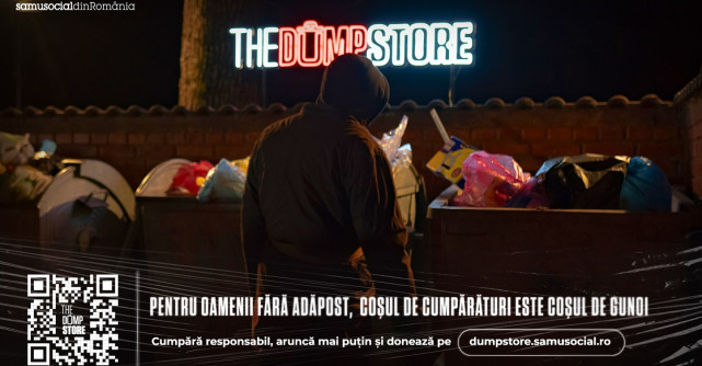S-a deschis The DumpStore – primul magazin din care nu vrei să cumperi nimic