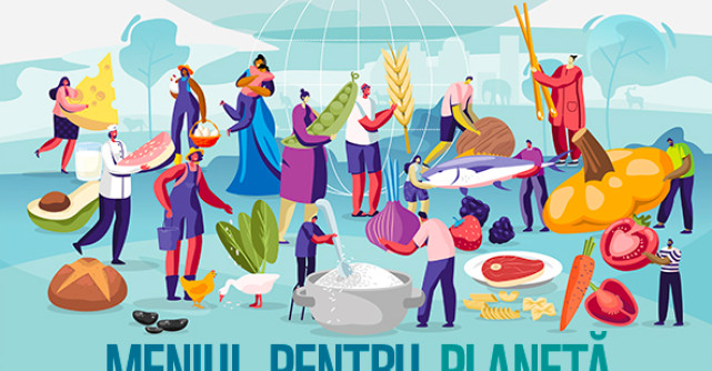 Meniul pentru Planetă, o alimentație benefică și pentru sănătate, și pentru planetă