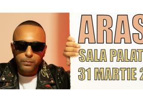 ARASH REVINE ÎN ROMÂNIA: SUPER-CONCERT LA SALA PALATULUI, PE 31 MARTIE 2026!