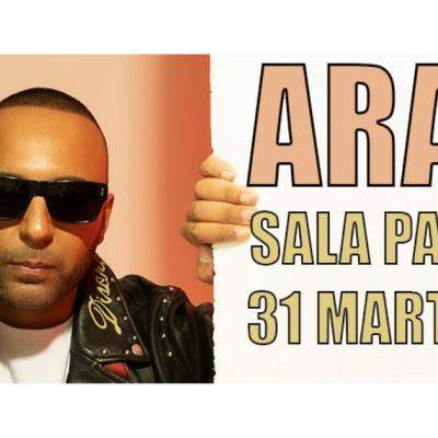 ARASH REVINE ÎN ROMÂNIA: SUPER-CONCERT LA  SALA PALATULUI, PE 31 MARTIE 2026!