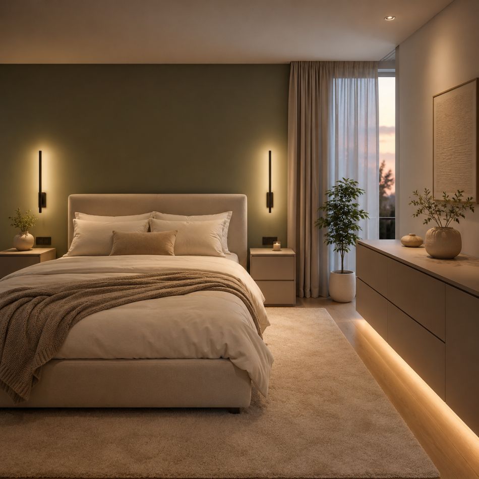 Dormitorul care te ajută să dormi mai bine: lumină, textile, culori, ordine
