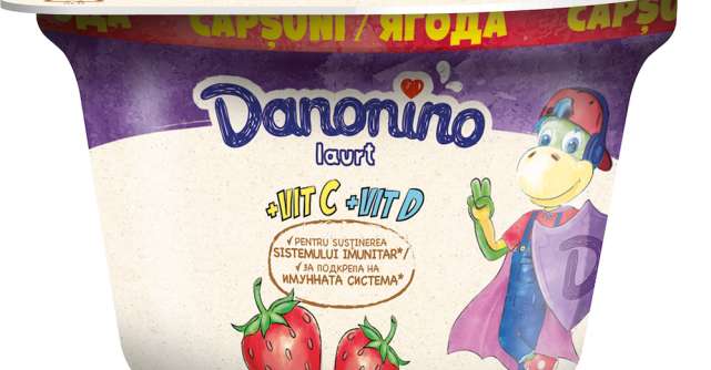 Danonino introduce în portofoliul său noile iaurturi cu vitamina C și D