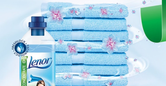 Peste 12 ore de prospetime pentru hainele tale cu noul Lenor Super Concentrate