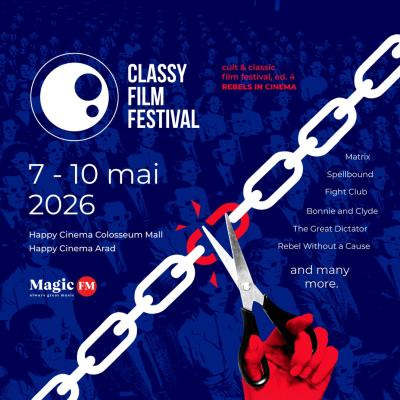 Classy Film Festival, o experiență curatoriată dedicată capodoperelor cinematografice, revine la Happy Cinema !