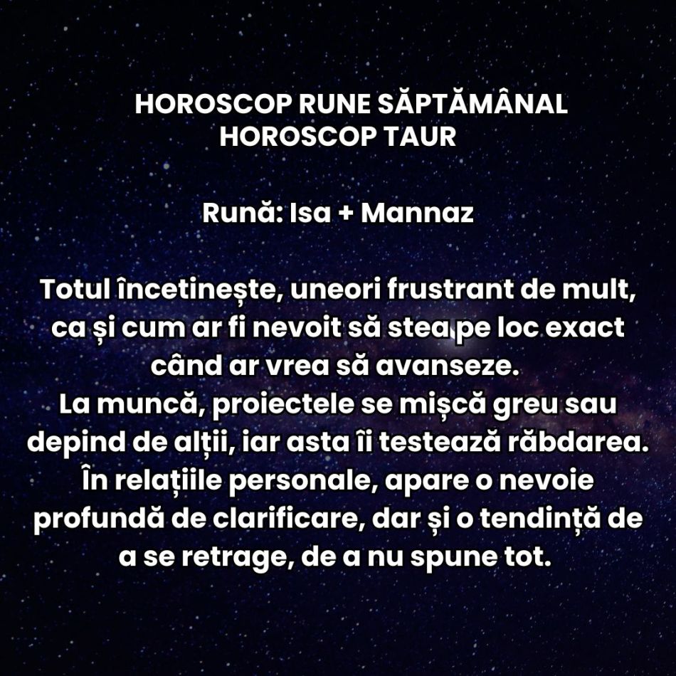 Horoscop Rune săptămâna 30 martie-5 aprilie: Suntem supuși unui test colectiv, iar unele planuri scârțâie. Astrele nu iartă!