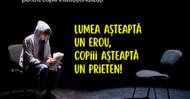 Prelungim termenul de înscriere ca voluntar pentru copiii abandonați. Ultima zi de înscriere: 10 octombrie