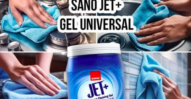 Sano lansează JET+ Detergent Gel Universal 1L! Un singur produs care curăță atât de multe lucruri!  