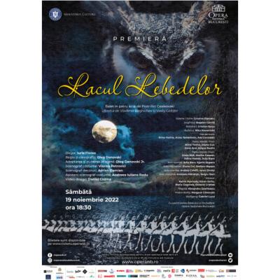 „Lacul lebedelor”, într-o nouă montare pe scena Operei Naționale București
