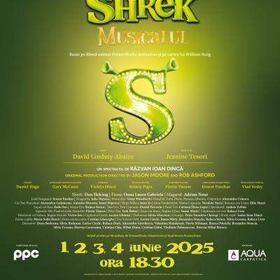De pe Broadway la București: Shrek Musicalul revine pe scena ONB de Ziua Copilului. Horia Brenciu, în rolul capcăunului simpatic
