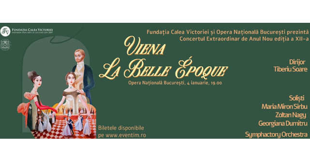 Concertul Extraordinar de Anul Nou, ediția a XII-a Viena, La Belle Époque: Arii, duete și valsuri