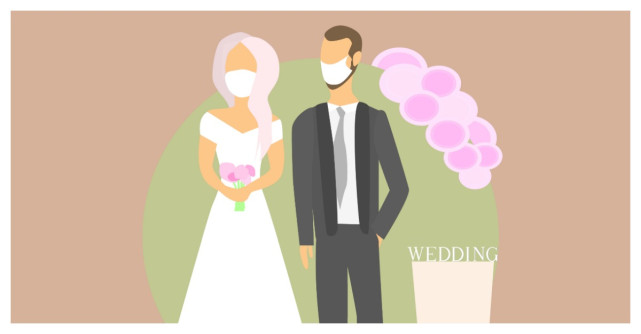 Iubirea nu cunoaște limite nici în cele mai grele timpuri. Un cuplu s-a căsătorit într-un supermarket