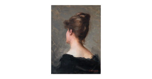 Ans Azura dezvăluie Portretul Carlottei Leria realizat de Nicolae Grigorescu acum 150 de ani