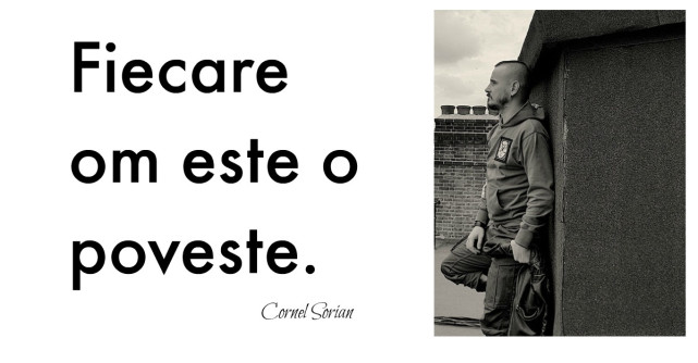 Cornel Sorian: Fac in fiecare moment ce imi dicteaza inima