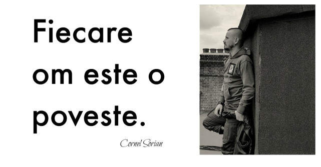 Cornel Sorian: Fac in fiecare moment ce imi dicteaza inima