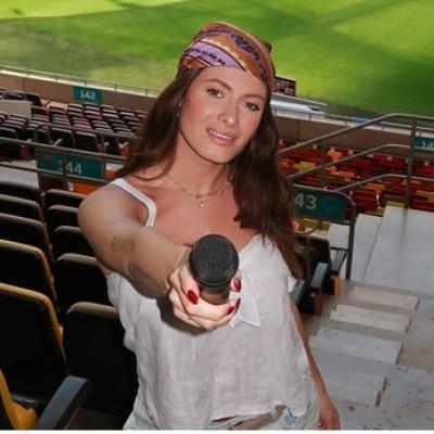 Moment emoționant pe Național Arena: Raluka a cântat imnul României alături de mii de suporteri