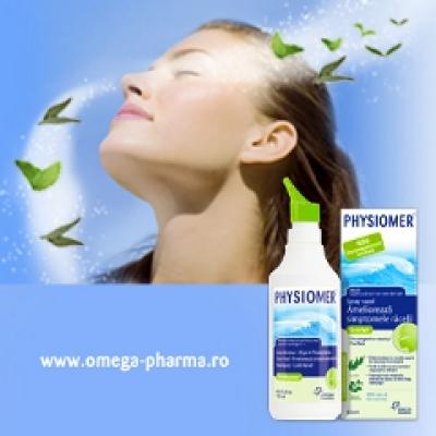 (P) Physiomer Eucalipt: Apa de mare, Eucaliptul si Menta: aliatii tai in lupta contra congestiei nazale si racelii 