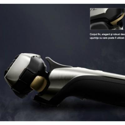 Ascutisul sabiilor de samurai pe lamele aparatului de ras Panasonic ES-LV6N