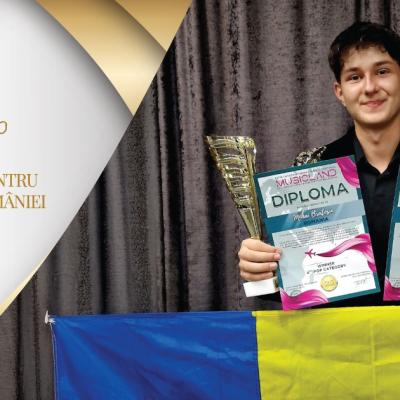 Românul care a cucerit America prin voce: Mihai Bratosin, dublu medaliat cu aur la Campionatul Mondial de Arte