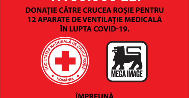 Mega Image continuă implicarea în lupta împotriva pandemiei COVID-19