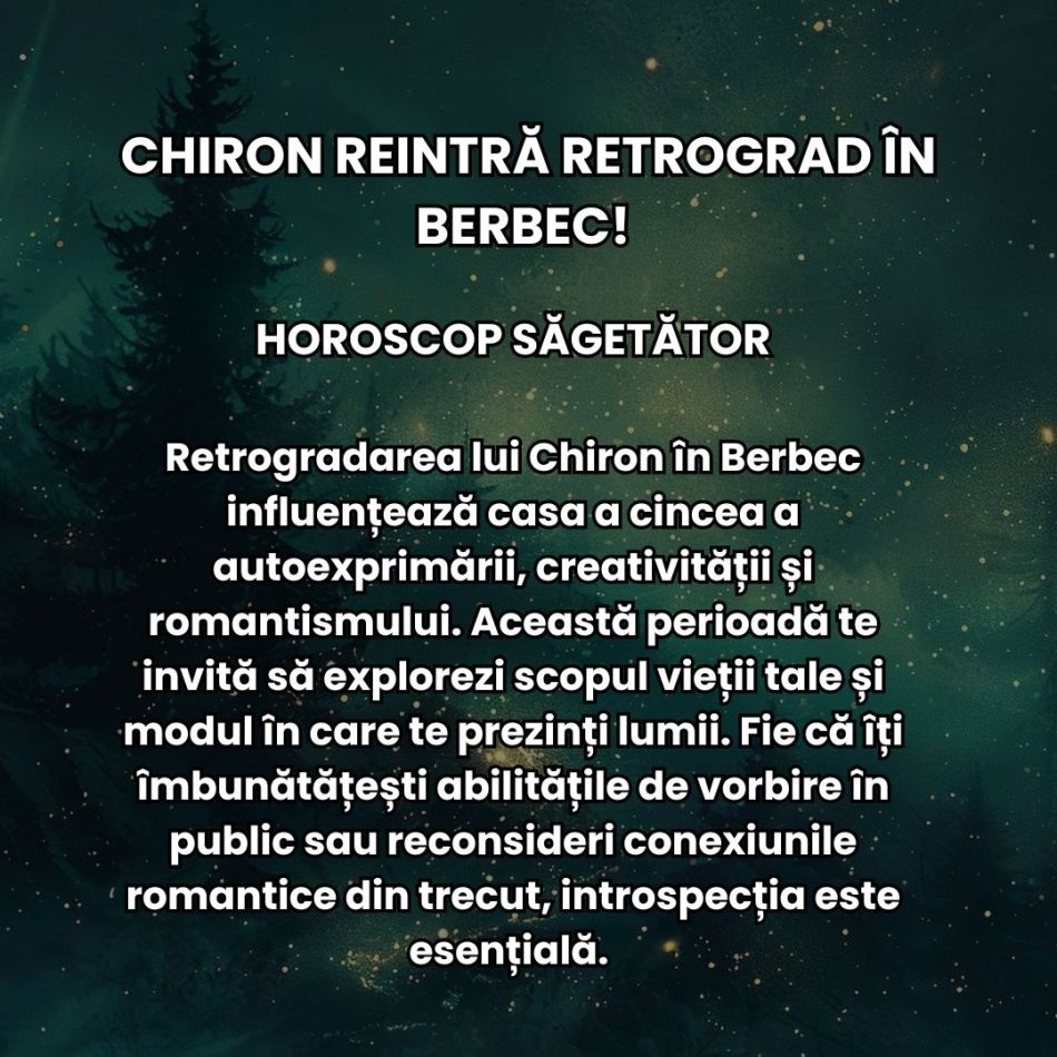 Chiron reintră retrograd în Berbec! Nu părăsește semnul de foc până în 2027! Vindecarea karmică va fi un drum anevoios!