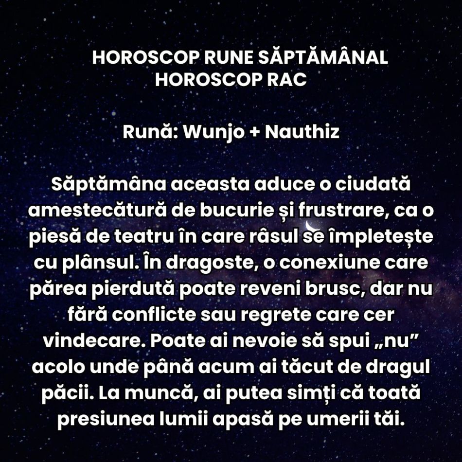 Horoscop Rune săptămâna 25-31 august 2025: Scena vieții amoroase se aprinde la final de vară! Ne simțim inspirați și admirați