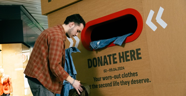Colectă de haine uzate pentru o colecție unică de slow fashion