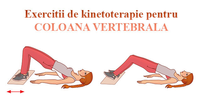 Exercitii de kinetoterapie pentru coloana si afectiunile coloanei vertebrale