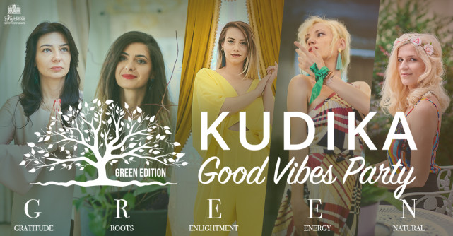 Kudika Good Vibe Party - green edition - Toamna începe în tonuri de optimism! 