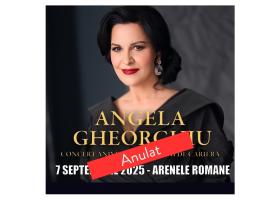 Concertul aniversar Angela Gheorghiu – 35 de ani de excelență nu va mai avea loc. Alternative pentru spectatorii cumpărători