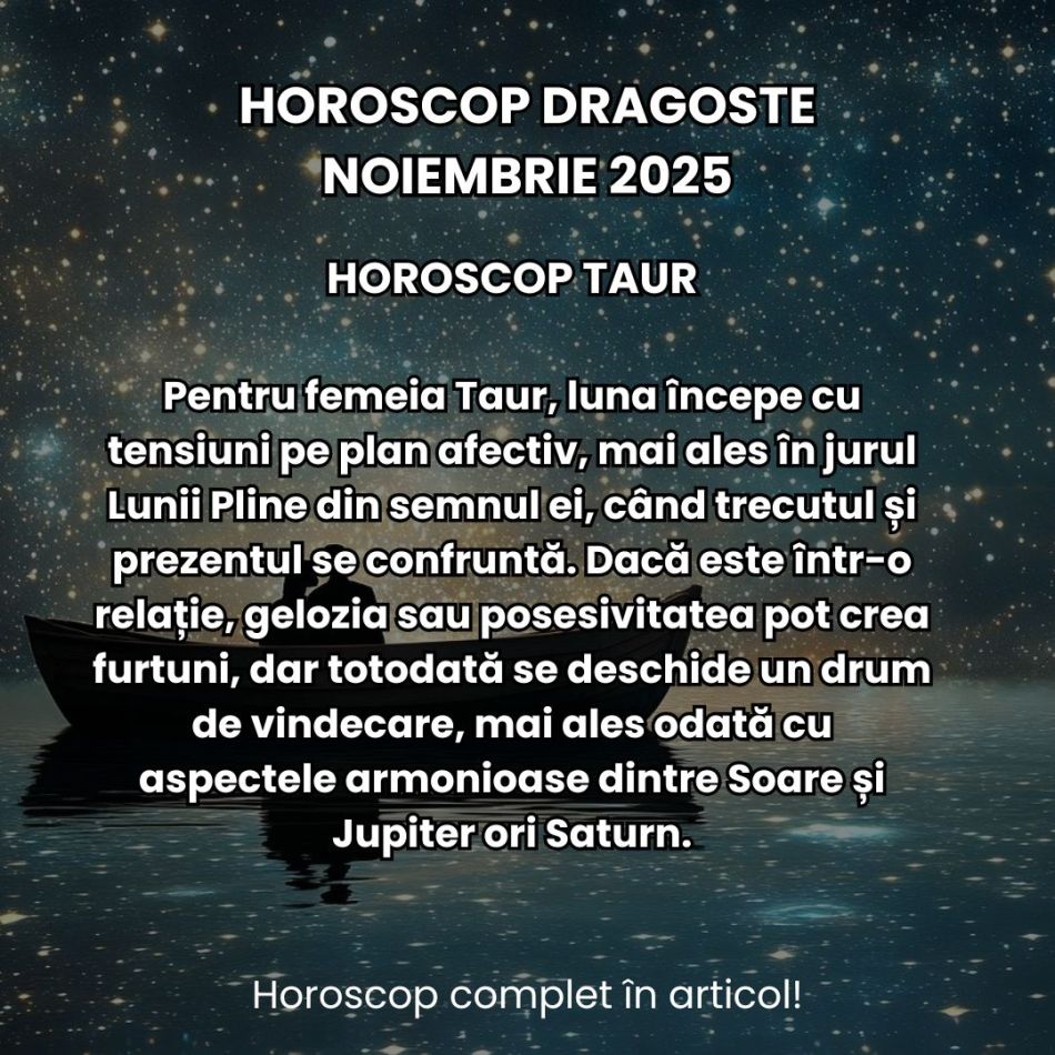 Horoscop Dragoste Noiembrie 2025: Inimile ne sunt răscolite de pasiuni intense, atracții magnetice și ecouri karmice