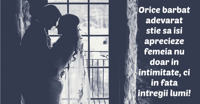 Un barbat adevarat... 