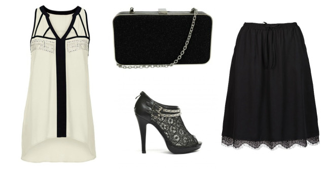 Tinute alb-negru care te scot din anonimat